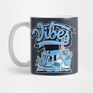 Vibes Laser Blue Mug